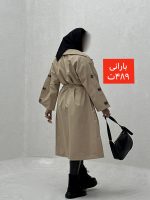بارانی بلند آستین دکمه - Image 4