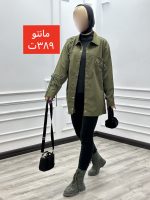 بارانی  تک جیب بند ضربدری - Image 3