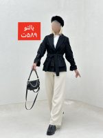 پالتوبغل زیپ کمربندی - Image 11
