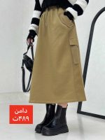 دامن کتان چهارجیب - Image 2