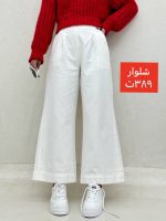 شلوار بگ کمر دو دکمه - Image 3