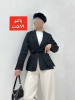 پالتوکمربندی جیب دکمه - Image 15