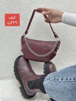 کیف قایقی زنجیردار - Image 4