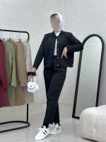 ست مانتو و شلوار فریال - Image 2