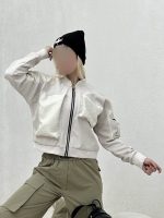 کاپشن ترکیبی پایین کش دو جیب - Image 11