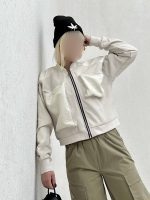 کاپشن ترکیبی پایین کش دو جیب - Image 13
