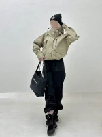 بارانی کلاه نقابی Amsh - Image 10