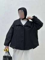 بارانی یقه دکمه دار Ani - Image 15