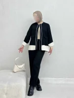 ست کت و شلوار نوار دوزی z - Image 12