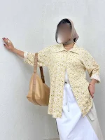 شومیز موجی فلور - Image 4