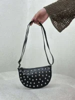 کیف نیم دایره فول پرچی - Image 7