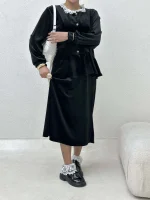 دامن مخمل گیپور - Image 13