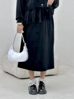 دامن مخمل گیپور - Image 3