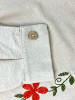ست تونیک و شلوار گلدوزی - Image 33