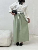 ست شومیز و دامن گلدوزی - Image 6