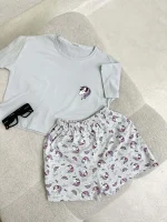 ست کراپ شورتک یونیکورن - Image 4