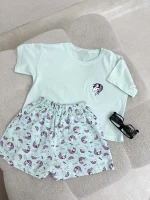 ست کراپ شورتک یونیکورن - Image 8