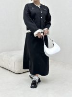 کت دو جیب پایین گیپور - Image 23