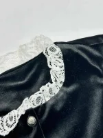 کت مخمل یقه گیپور - Image 20