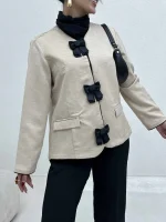 کت نوار دوزی پاپیون - Image 6