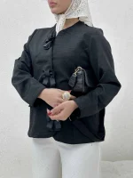 کت نوار دوزی پاپیون - Image 31