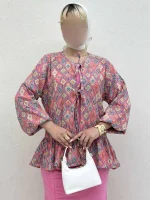 تونیک زنانه کراش آستین کش - Image 8