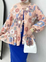 تونیک زنانه کراش آستین کش - Image 9