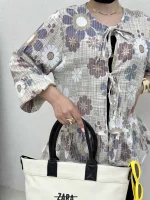 تونیک زنانه کراش آستین کش - Image 7