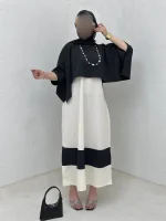 ست سارافون زنانه رویه دار - Image 5