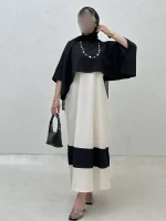 ست سارافون زنانه رویه دار - Image 7