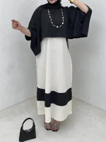 ست سارافون زنانه رویه دار - Image 12