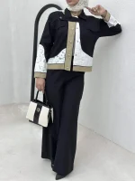 ست کت و شلوار آستین - Image 3