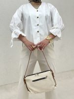 شومیز عروسکی سفید - Image 10
