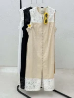 پیراهن حلقه ای جلو دکمه - Image 3