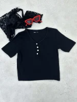 تاپ دکمه دار Sinsay - Image 2