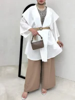 شومیز جلوباز white - Image 3