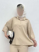 شومیز دکمه دار کد 2983 - Image 6