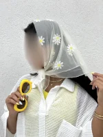 مینی اسکارف بابونه