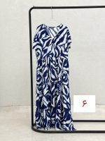 پیراهن نخی طبقه ای چاپی - Image 5