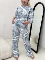 دوتیکه بلوز شلوار لوفیا