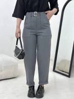 شلوار کمر سگک دار