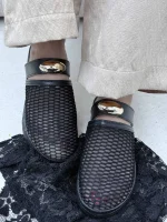 صندل زنانه توری سگک دار f - Image 3
