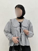 کت یقه چین بندی - Image 9