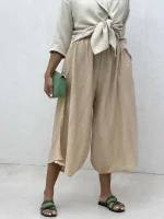 دامن شلواری دمپا گره ای - Image 20