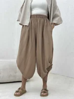 دامن شلواری دمپا گره ای - Image 7