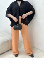 شومیز تکه دوزی شکوفه - Image 19