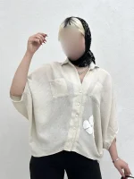 شومیز تکه دوزی شکوفه - Image 7