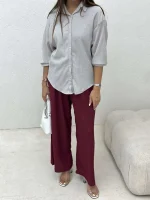شومیز جلو دکمه کد 1018 - Image 5
