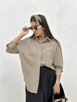 شومیز ساده k - Image 14