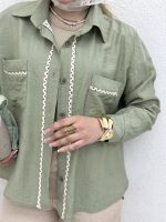 شومیز نوار کنفی - Image 5